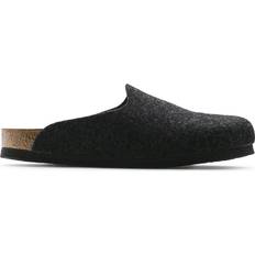 Dame - Syntetisk Innetøfler Birkenstock Amsterdam Wool Felt - Anthracite