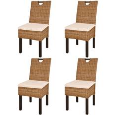 Stolar 4pack Utemöbler vidaXL 274362 4-pack Köksstol 96cm