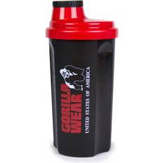 Vriezerbestendig Shakers Gorilla Wear Shake 700 ml Zwart Rood