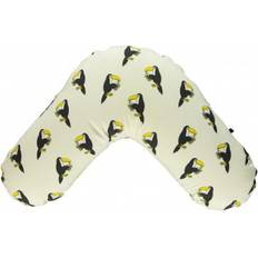 Tål strykning Överdrag amnings-/gravidkudde Småfolk Cover for Nursing Pillow with Toucan Cream (81-8400)