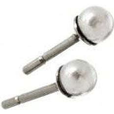 Edblad Lilian Earrings - Silver/Pearl