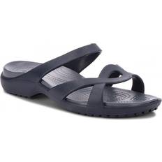 Crocs Blåa Sandaler Crocs Meleen Twist - Navy/Storm - Blue