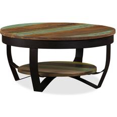 Round - Wood Coffee Tables vidaXL 244674 Coffee Table 65cm