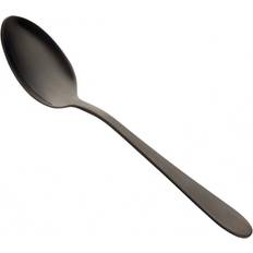 Black Dessert Spoons Utopia Turin Dessert Spoon 18.3cm 12pcs