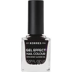 Korres Sweet Almond Gel Effect Nail Colour #76 Smokey Plum 11ml