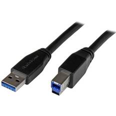 USB A-USB B - USB-kaapeli Kaapelit StarTech Active USB A-USB B 3.0