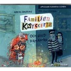 Familjen knyckertz Familjen Knyckertz och gulddiamanten (Ljudbok, CD, 2018)