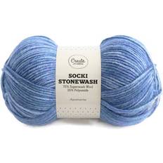 Adlibris Garn Adlibris Socki Stonewash 200m