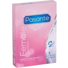 Preservativi femminili Pasante Internal Condoms (3 Pack)