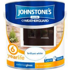 Johnstones Green Paint Johnstones Weatherguard 6 Year Exterior Gloss Metal Paint, Wood Paint Vine Green,Sherwood 0.75L