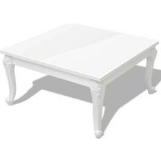 vidaXL High Gloss Coffee Table 31.5x31.5"