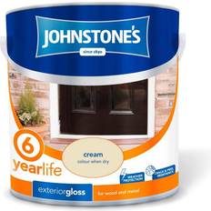 Johnstones Weatherguard 6 Year Exterior Gloss Metal Paint Cream 2.5L