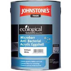 Johnstone's Trade Microbarr Anti Bacterial Acrylic Eggshell Concrete Paint White 5L