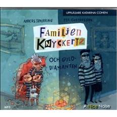 Familjen knyckertz Familjen Knyckertz och gulddiamanten (Ljudbok, CD, MP3, 2018)