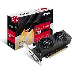 AMD Radeon - DVI Grafikkort MSI Radeon RX 550 4GT LP OC