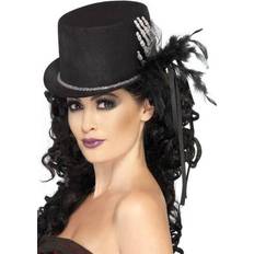 Esqueletos Sombreros Smiffys Black Top Hat with Skeleton Hand