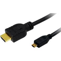 LogiLink HDMI - Micro HDMI Standard Speed with Ethernet 1.5m