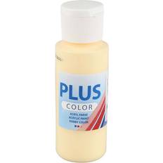 Plus Acrylic Paint Light Yellow 60ml