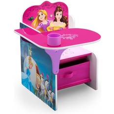 Sitting Furniture Delta Children Princess Chair Desk with Storage Bin