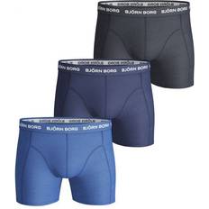 Solid Essential Shorts 3-pack - Blue