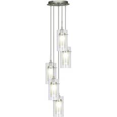 Searchlight Electric Duo Pendant Lamp 28cm