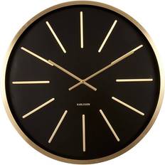 Karlsson Maxiemus Brass/Black Wall Clock 60cm