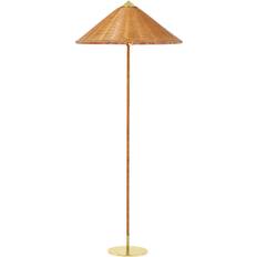 Messing Stehleuchten & Bodenleuchten GUBI 9602 Wicker Willow Bodenlampe 153.5cm