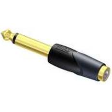 Rca til jack hun Procab Classic RCA-6.3mm M-F Adapter