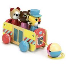 Bus Pull Toy by Ingela P.A. 7736