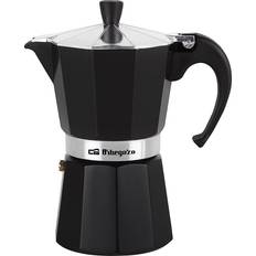 Cafetières Moka Orbegozo Cafetière En Aluminium Noir 3 Tazas