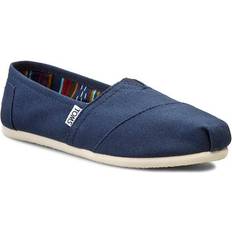 Toms Zapatos Toms Alpargatas Navy Canvas - Azul