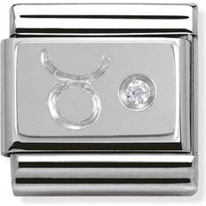 Nomination Composable Classic Link in Taurus Charm - Silver/White