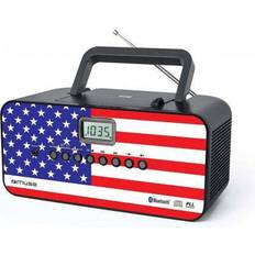 Sistemas de Audio Muse M-22 BT Radio Digital Negro