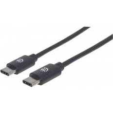 Manhattan Hi-Speed USB C-USB C 2.0 6.6ft