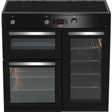 90cm - Convection/ Fan Oven Induction Cookers Beko KDVI90K Black