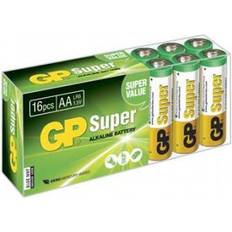 GP Batteries AA Super Alkaline 16-pack