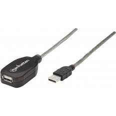 Manhattan Hi-Speed USB A-USB A 2.0 5m