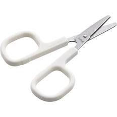 Ruostumaton Teräs Kynsienhoito Thermobaby Scissors lasten pyöreäkärkiset sakset White 1 kpl