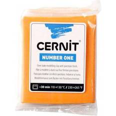 Orange Polymer Clay Cernit Number One Orange 56g