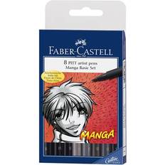 Stylets Faber-Castell Artistpen Pitt Manga 8-pack