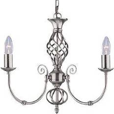 Chandeliers - Glass Pendant Lamps Searchlight Electric Zanzibar Pendant Lamp 46cm