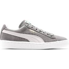 Puma 44 - Grå - Ruskind Sneakers Puma Suede Classic+ M - Steeple Gray/White