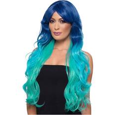 Animals Wigs Smiffys Fashion Mermaid Wig Wavy Extra Long