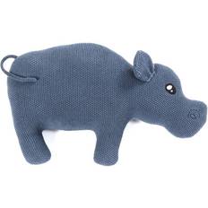 Smallstuff Hippo Cushion 14.2x16.1"