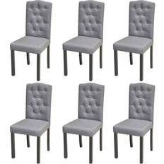 Fabric Kitchen Chairs vidaXL 272247 6-pack Kitchen Chair 95cm