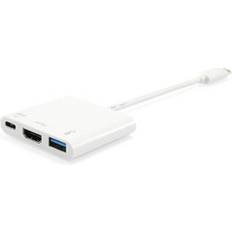 Usb a displayport Equip Type C - HDMI/USB A/DisplayPort 0.2m