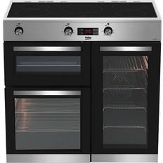 90cm Induction Cookers Beko KDVI90X Stainless Steel