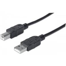 Manhattan Hi-Speed USB A-USB B 2.0 3.3ft