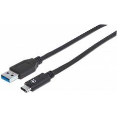 Manhattan SuperSpeed+ USB A-USB C 3.0 3.3ft