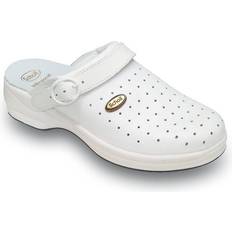 Bred Hjemmesko & Sandaler Scholl New Bonus - White